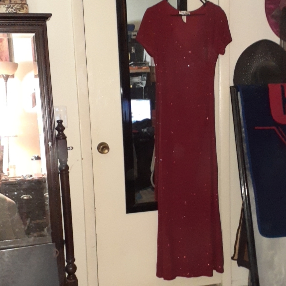 Sparkling Red Dress
